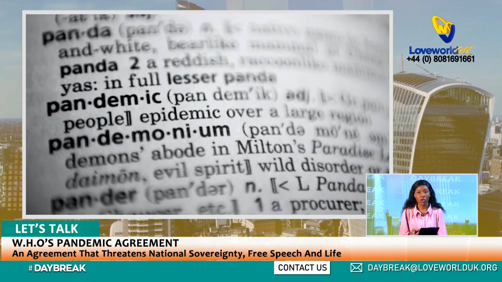 EP 5 - W.H.O’S PANDEMIC AGREEMENT - An Agreement That Threatens National Sovereignty, Free Speech And Life (PART 1)