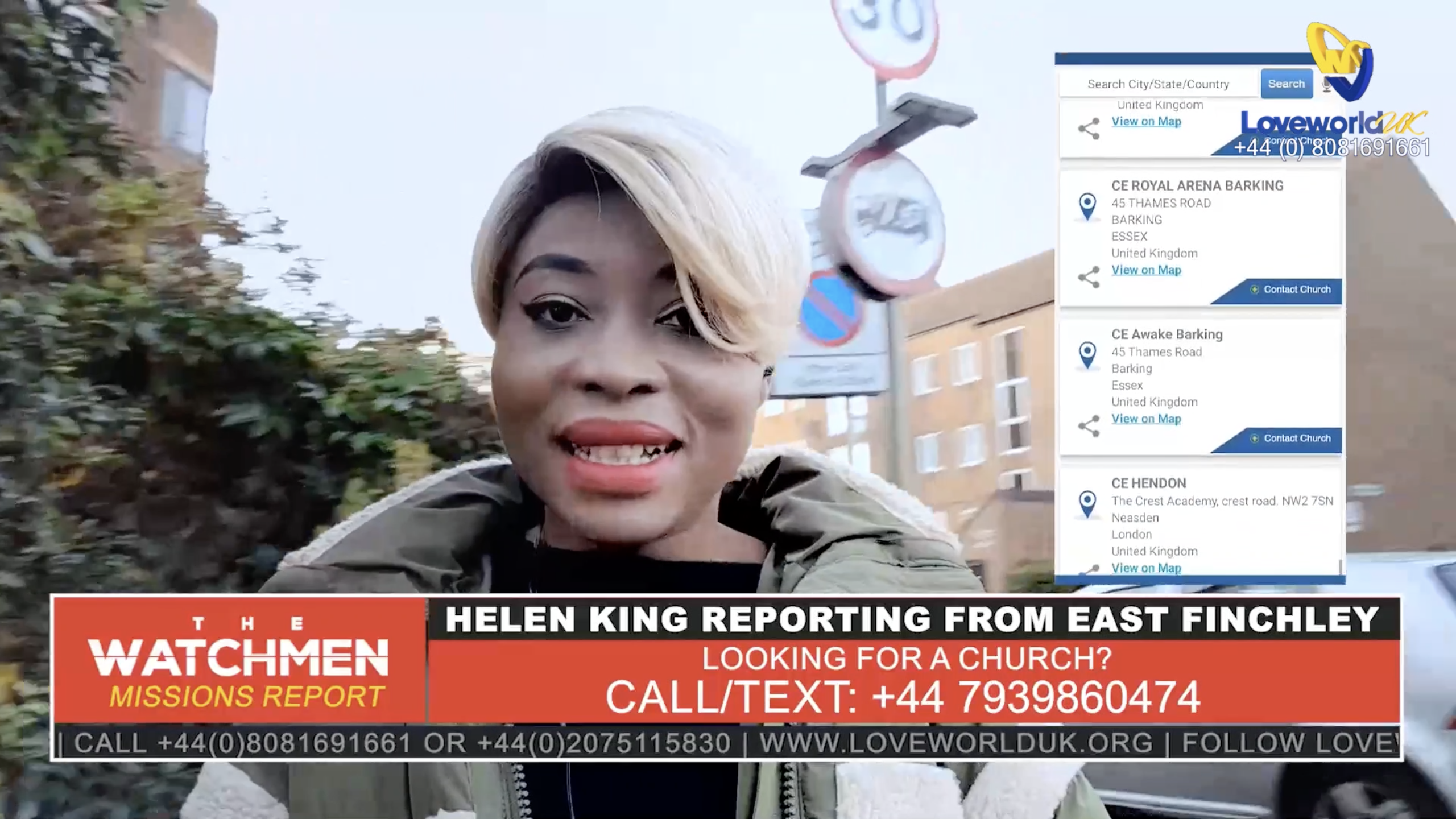 THE WATCHMEN_EP 102: HELEN KING'S SPECIAL REPORTS IN ICONIC LOCATIONS_HIGH BARNET, EAST FINCHELY, HIGHGATE, KENTISH TOWN, ANGEL, BRENT CROSS